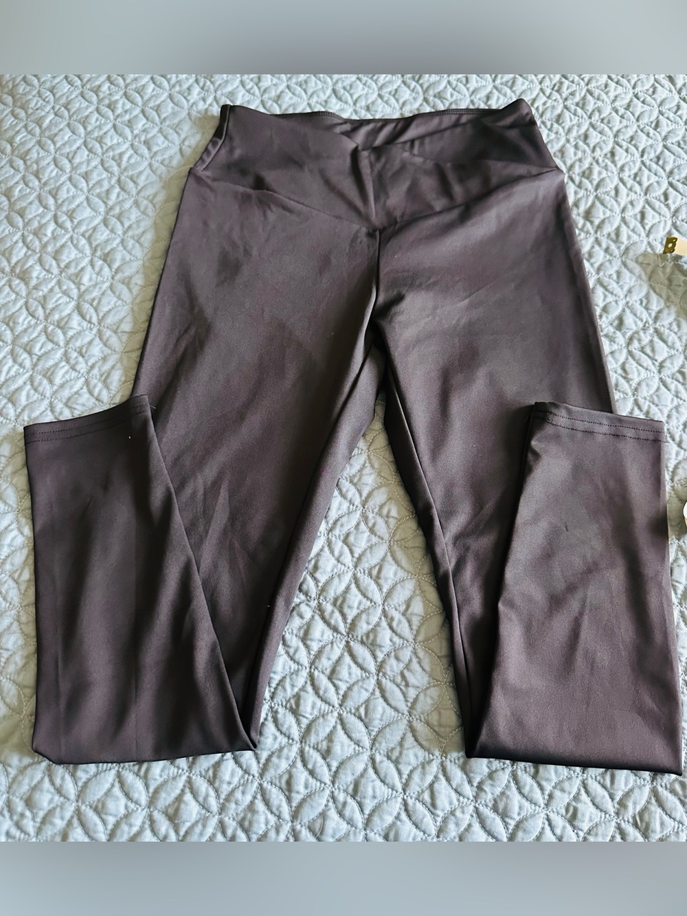 2 SHEIN Black Stretch Leggings